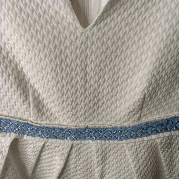 Madderson London Maternity Dress in White & Blue Nordstrom xs - Picture 3 of 3